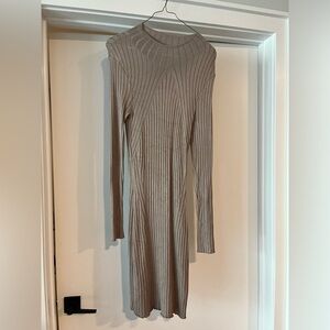 Abercrombie and Fitch long sleeve ribbed mock neck sweater dress